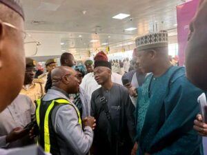 EL RUFAI AT AIRPORT