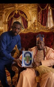 1 Oba Jagunmolu III for Football Tournament