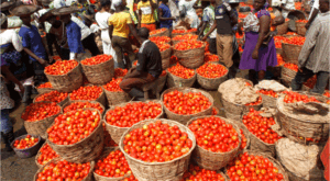 Food items in the market