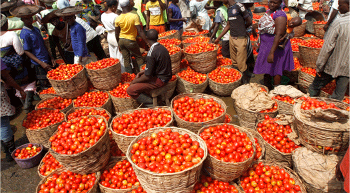 Food items in the market