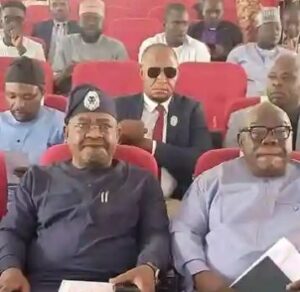 Hon Kizito Bonzena, Speaker and Barr Gebon Kataps SGC, Taraba