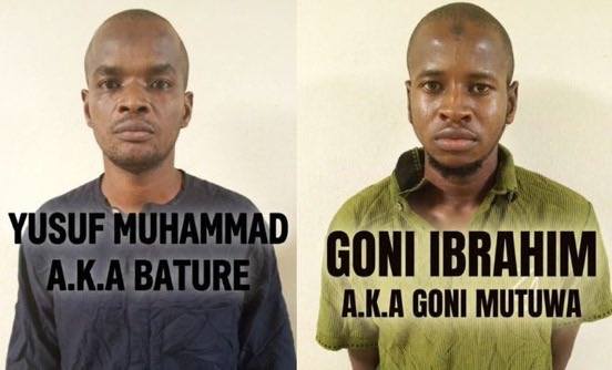 Suspected terrorists