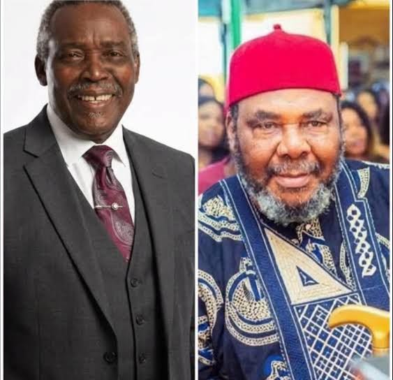Pete Edochie and Olu Jacobs
